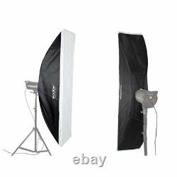 Godox SK400II Studio Strobe 400Ws 5600K Monolight Flash 22x90cm Softbox Stand