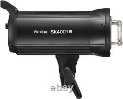 Godox SK400II-V SK400IIV 400Ws Professional Studio Strobe Flash Light, GN65 X 10W