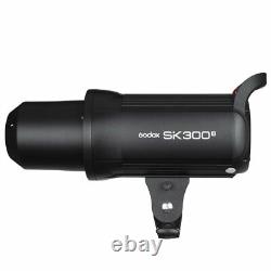 Godox SKII SK300II 300W 2.4G Flash Strobe Light+95cm Grid Softbox+Light Stand UK
