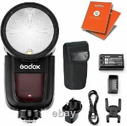 Godox V1 Sony Round Head Camera Studio Flash Portable TTL HSS Speedlight Strobe