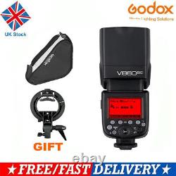 Godox V860II-C TTL II Wireless 2.4G Li-ion Camera Flash &S type+Softbox f Canon