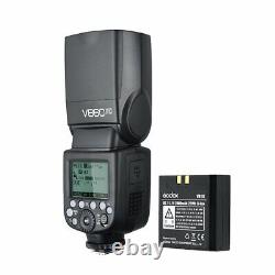 Godox V860II-C TTL II Wireless 2.4G Li-ion Camera Flash &S type+Softbox f Canon