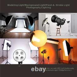Halogen Bulb JDD Photo Studio Flash Strobe Modeling Light 230V 250W Frosted Tube
