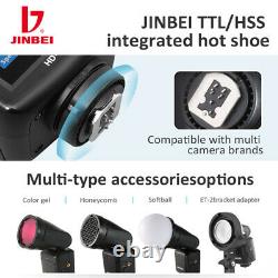 JINBEI HD-2 Pro TTL HSS Strobe Flash Light Speedlite for Canon Nikon Sony Camera