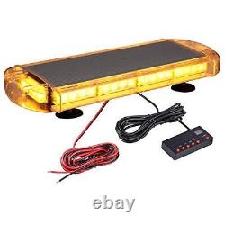 Justech 40LEDs Car Emergency Bar 40W 21 Flash Modes Recovery Warning Strobe