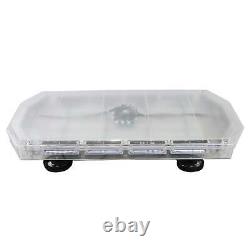 LED Amber Flashing Light Bar Beacon 600mm Veterinary Van Warning Strobe Recovery