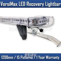 LED Light Bar Amber Flashing Beacon Recovery Lightbar 47 120cm 1200mm 1.2M 48