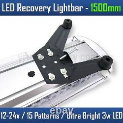 LED Light Bar Amber Flashing Beacon Recovery Strobe 900mm, 1200mm (1.2m), 1500mm