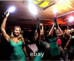 LED STROBE BATON for VIP Champagne Bottle Service Flashlight Sparkler 10 PIECES