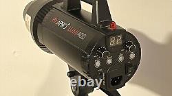 LUMI400 Studio Flash Strobe Lighting Twin Softbox Wireless Kit GS400