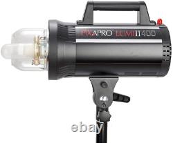 LUMI400II/ Gemini GS400 II Fan Cooled Studio Flash Strobe Photography Lighting B