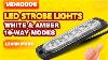 Led Emergency Strobe Warning Lights For Vehicles W 16 Flashing Modes U0026 Memory Recall Vehicode