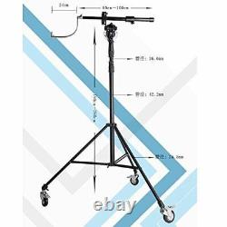 Light Focusing Stand 260cm For Parabolic Softbox Wheeled Indirect Lighting UK