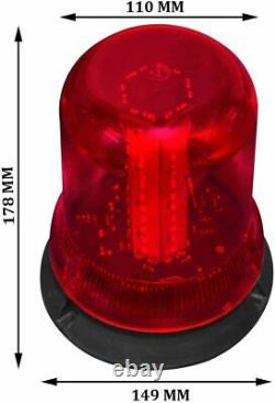 Lite Green Super Bright LED Red Beacon Strobe Light Safety Warning Flashing Lamp