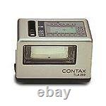 MINT with Case Contax TLA200 Silver Shoe Mount Flash For G1 G2 From JAPAN