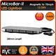 Microbar 380mm Magnetic Amber Led Light Bar 12/24v Flashing Beacon Strobe R65