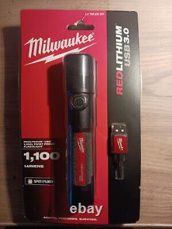 Milwaukee L4TMLED301 4V 3.0Ah USB Rechargeable Flood Flash Light Torch