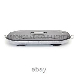 Mini Magnetic BLUE Flashing LED Strobe Beacon Light Bar 12v 24v Warning