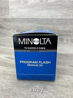Minolta 5600HS (D) Program Flash Gun 5600 5600HSD / Sony HVL F56AM
