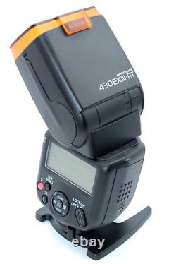 Mint in Box Canon Speedlite 430EX III-RT Shoe Mount Flash Case Stand EOS Japan