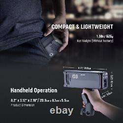 NEEWER Q3 200Ws 2.4G TTL Flash 1/8000 HSS Strobe Light Photography Monolight