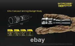 NITECORE TM9K 9500 Lumen USB-C Rechargeable Tactical Handheld Flashlight Torches