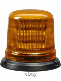Narva Eurotech LED Strobe/Rotator Light, 6 Flash Patterns, Flange Base (85260A)