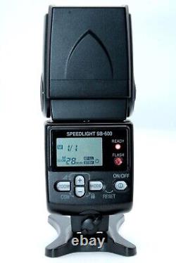 Near Mint Nikon Speedlight SB-600 Shoe Mount Flash D i TTL Soft case from Japan