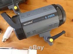 Neewer 300W Studio Strobe Flash S-300N Modeling Light Pair (2pcs)