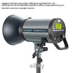 Neewer 600W GN82 Studio Flash Strobe Light Monolight with 2.4G Wireless Trigger