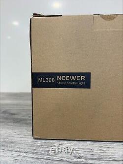 Neewer ML300 Studio Strobe Light, Camera, Flash, Photography, Kit, Filming