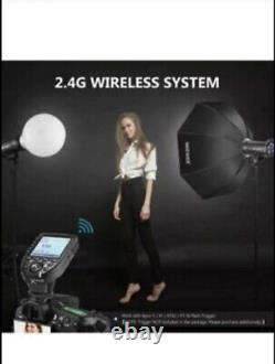 Neewer SK400II Studio Strobe 400W, 2.4G Wireless System GN65 5600K Monolight