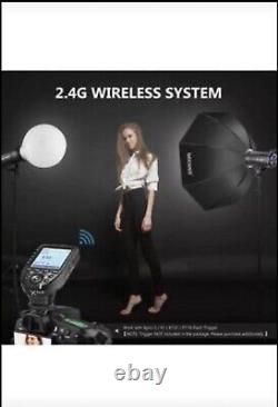 Neewer SK400II Studio Strobe 400W, 2.4G Wireless System GN65 5600K Monolight