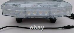 New 88LED Amber Flashing Beacon Light Bar 120cm 12/24V Recovery Warning Strobe