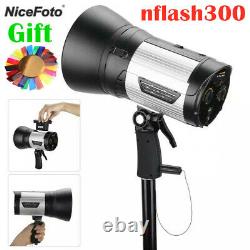 NiceFoto nflash300 300Ws 2.4G HSS 1/8000s Wireless Strobe Outdoor Flash Light