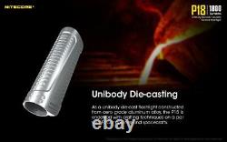 Nitcore P18 Unibody Die-cast Futuristic Tactical Flashlight 1800 Lumen with 1x