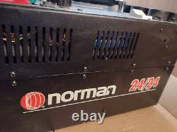 Norman 24/24 Strobe Power Pack, 3 IL2500 Illuminator Flash Lampheads, Extensions