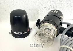 Norman LH4000 by-tube strobe head and cooling fan with thermal indicator MINT