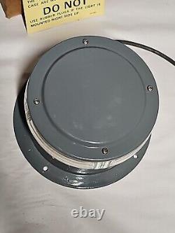 Nos Tuf Flash Light, LL1200, Strobe Beacon Clear Lens 12-24 Volts