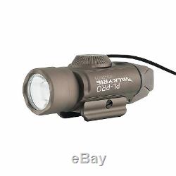 Olight PL PRO Valkyrie Rechargeable Flashlight & Olight Pressure Switch (Black)