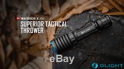 Olight Warrior X Pro 2250 Lumen Rechargeable Tactical Flashlight + Case Gray