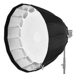 Parabolic Softbox 120cm Bowens Mount S Fit Umbrella Flash Deep Rapid Box