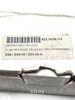 Pfannenberg WBL YELLOW Flashing/Strobe Warning Light. 230 VAC. Made in Germany