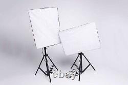 Photo Studio Light Set Features Strobe Flash and Softbox