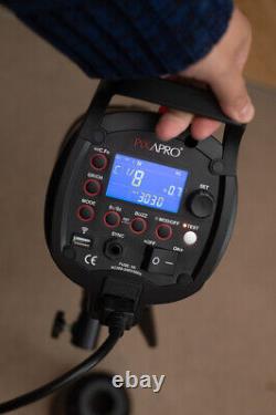 Pixapro storm ii 400 (AKA godox qt400ii quicker) 2 mains flash studio strobe