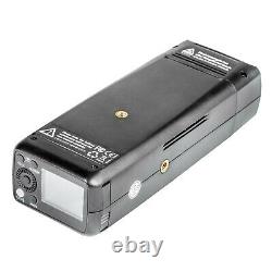 Portable Battery Powered TTL Pocket Flash Strobe Light with Extra Battery 200Ws