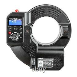 Portable Flash Strobe Ring Lighting Unit Battery Powered Dimmable Daylight 400Ws
