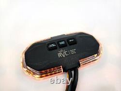 RVL 12/24v 900mm 90cm 3ft UltraMax LED Recovery Amber Light Bar Flashing Beacon