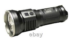 Rechargeable Flashlight Digital Display 3 Brightness Strobe 18650 Batteries Inc