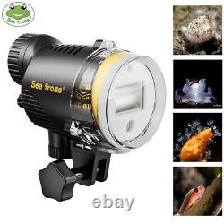 Seafrogs SF-01 100m/325ft Underwater Strobe Waterproof Camera Flash Light 32GN